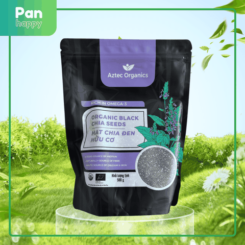 AZTEC ORGANICS Hạt chia hữu cơ 500g