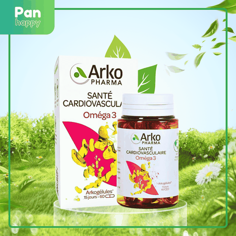 ARKOPHARMA Viên Bổ Sung Omega-3 60V