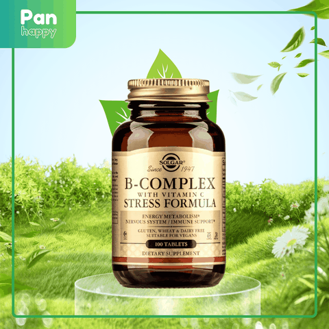 Solgar B-Complex kèm C 100V