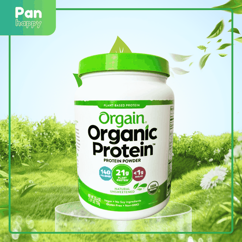 Orgain Protein Đạm thực vật hữu cơ Không ngọt 720g