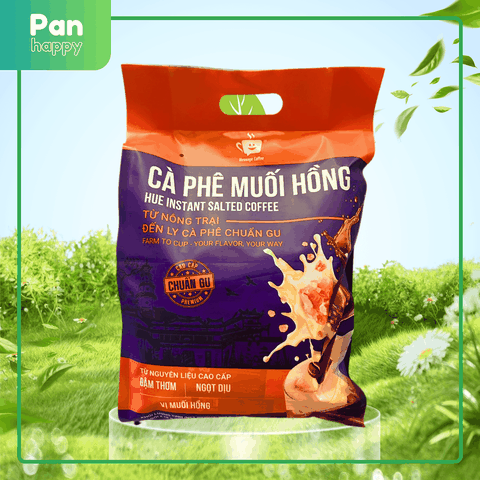 Cà Phê Hoà Tan Muối Hồng Himalaya 50 Gói