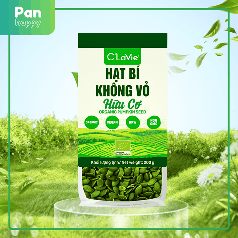 Hạt bí không vỏ hữu cơ C'LaVie 200g