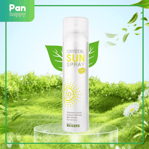 Xịt chống nắng RE:CIPE Crystal Sun Spray SPF50+ PA+++ 80ml