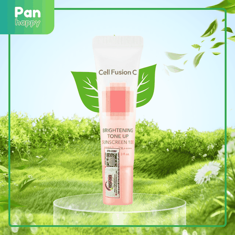 Cell Fusion C Brightening Tone Up Sunscreen 10ml/KCN Nâng tone kiềm dầu 10ml