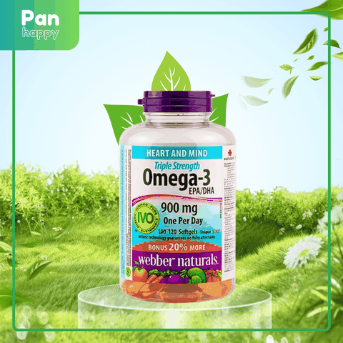 Webber Naturals Omega-3 900mg 120V