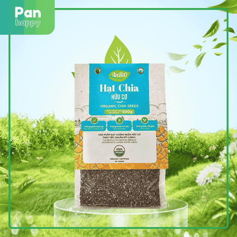 Hạt chia hữu cơ Anbio 500g