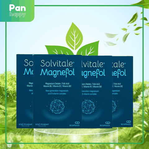 [Combo 4] Solvitale magnefol Magie hữu cơ Châu Âu 30V