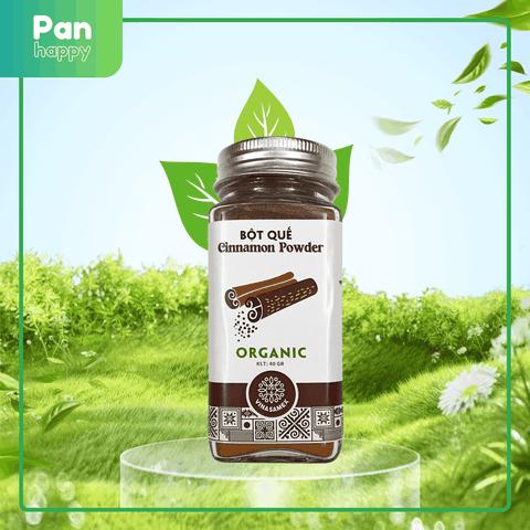 VINASAMEX Bột Quế Hữu Cơ 40g