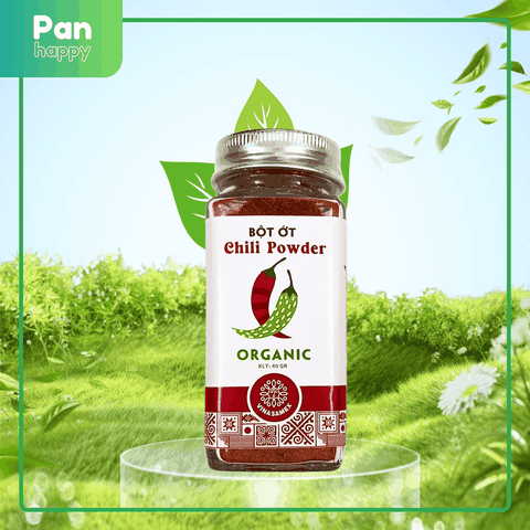 VINASAMEX Bột Ớt Hữu Cơ 40g