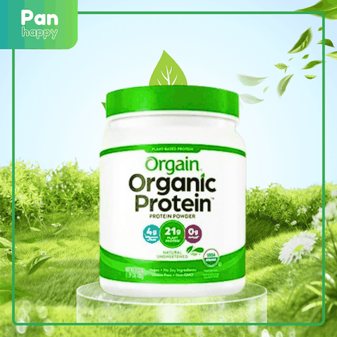 Orgain Protein Đạm thực vật hữu cơ Không ngọt 720g