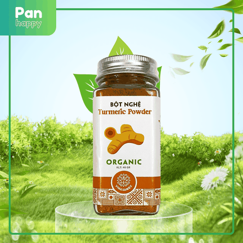 VINASAMEX Bột Nghệ Hữu Cơ 40g