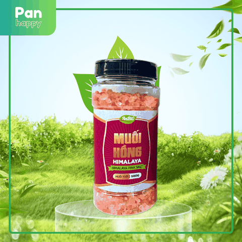 Anbio Muối Hồng Himalaya Thô 500g