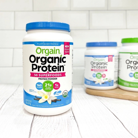 Đạm Orgain Protein 50 Superfoods 918g