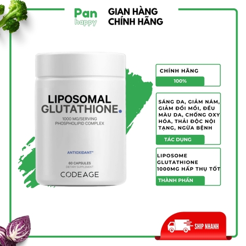 CODEAGE Glutathione 1000mg 60V