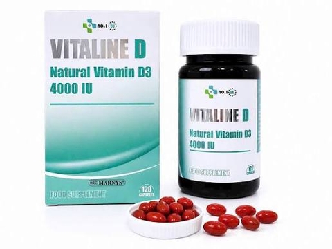 NATURAL D3 4000 IU (D3 Hàm lượng cao châu Âu)