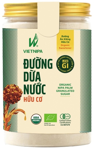 VIETNIPA đường dừa nước hữu cơ 500g