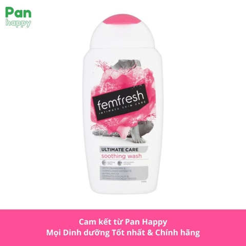 Dung dịch vệ sinh phụ nữ Femfresh Soothing UK 250ml