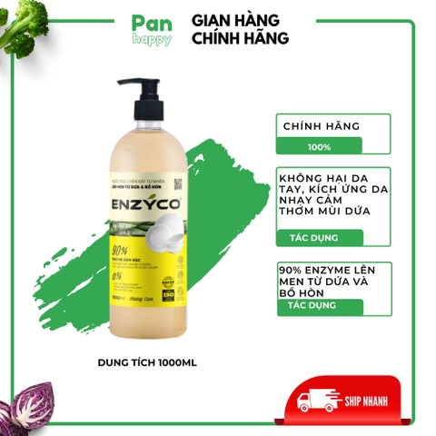 Nước rửa chén Hữu cơ Enzyco