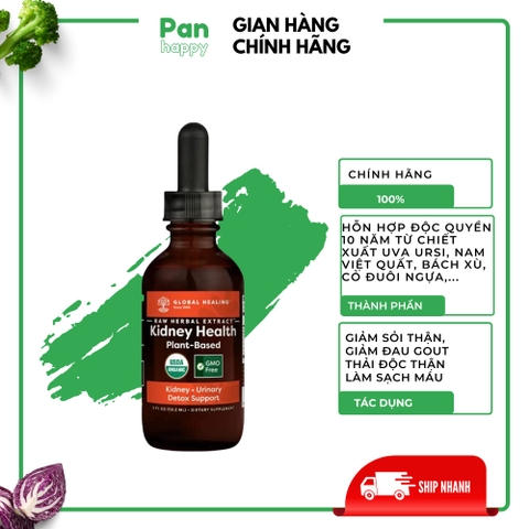 Giảm sỏi thận, giảm gout, thải độc thận Kidney Health