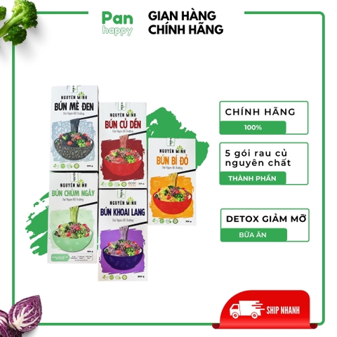 Bún Rau Củ Giảm cân - 5 Loại - sấy lạnh giàu Vitamin & Khoáng chất - 1,5kg