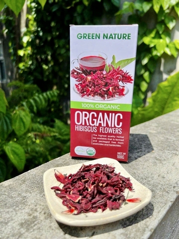 Green Nature Hoa Bụp Giấm hữu cơ 100g