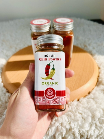 VINASAMEX Bột Ớt Hữu Cơ 40g