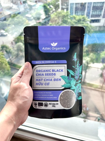 Aztec Organics Hạt Chia Hữu Cơ 200g