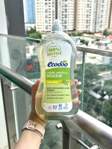 EcoDoo Nước rửa chén cỏ roi ngựa 1L