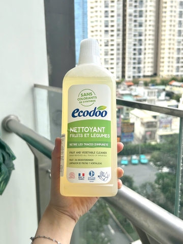 EcoDoo Nước rửa rau củ hữu cơ sinh học 750ml