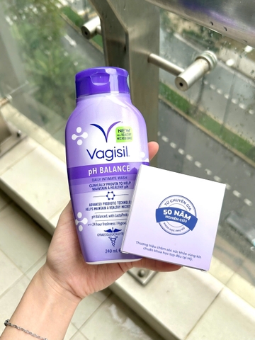 VAGISIL Dung dịch Vệ sinh Ngừa Khuẩn, Nấm 240ml