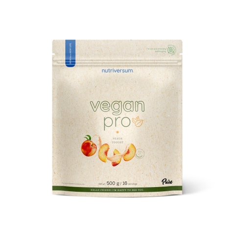 Nutriversum VEGAN PRO Sữa Chua Đào 500g