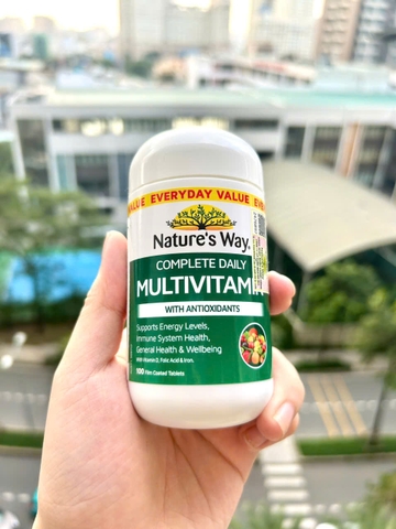 Complete Daily MultiVitamin L/100V NATURE'S WAY Bổ sung vitamin và khoáng chất tổng hợp người lớn