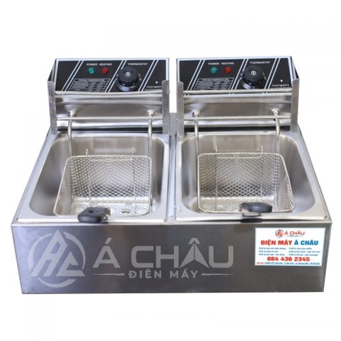 Bếp chiên nhúng đôi Goodfor KD-02
