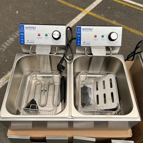 Bếp chiên nhúng điện 8L x2