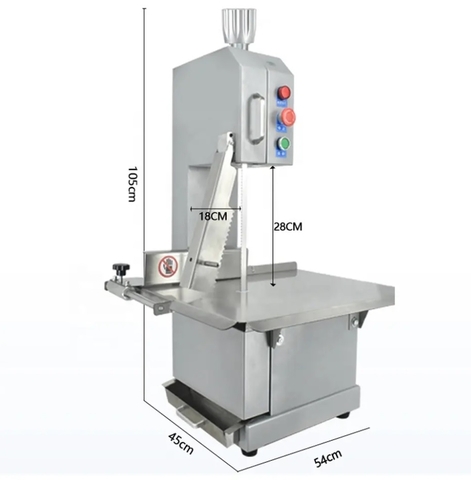 MÁY CƯA CẮT XƯƠNG BÒ HEO CÁ ĐÔNG LẠNH F280B