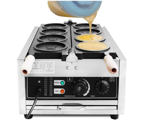 Máy Làm Bánh Đồng Xu Hàn Quốc 4 Khuân