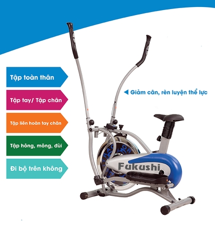 Xe Đạp Tập Thể Dục Toàn Thân Fukushi 2066