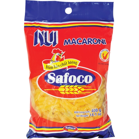 Nui ống Safoco 400g