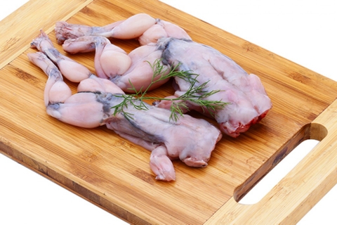 Ếch đồng làm sạch