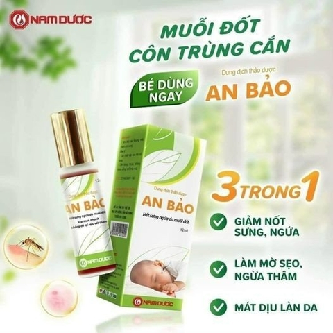 Dung Dịch Thảo Dược An Bảo 12ml