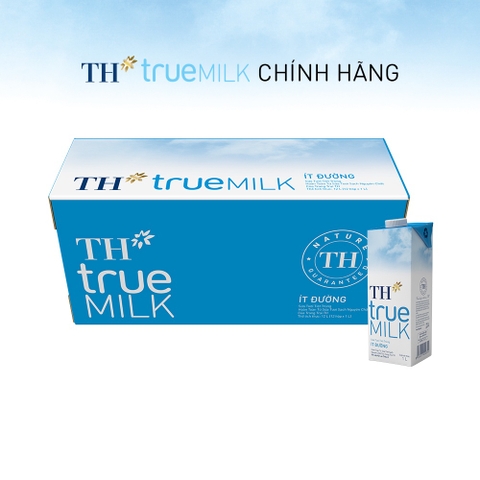 TH True Milk ít đường 1L