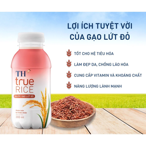 TH True milk nước gạo lứt đỏ 300ml