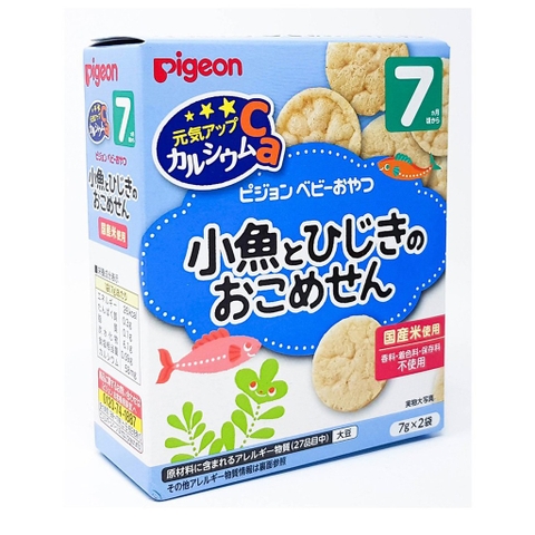 Bánh ăn dặm Pigeon vị cá (xanh) 7+
