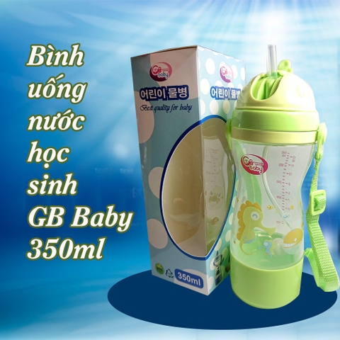 Bình uống nước học sinh GB Baby 350ml