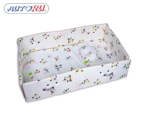 Bộ quây nệm gối cho cũi gỗ