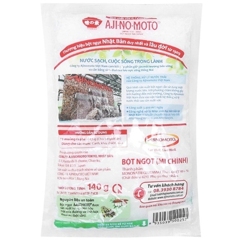 Bột ngọt Ajinomoto 140g