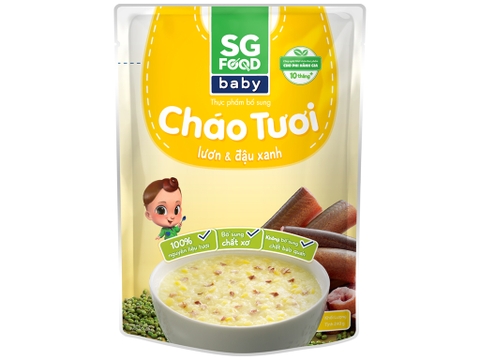 Cháo baby SG Food lươn và đậu xanh