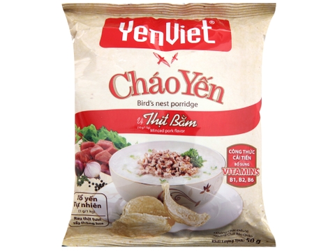 Cháo Yến Việt thịt bằm 50g