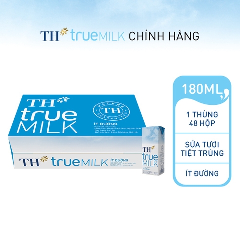 TH True Milk đường 180ml