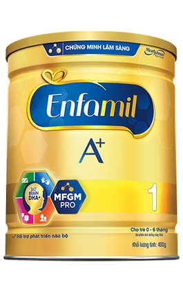Enfamil A+ 1 830g vị nhạt